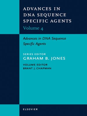 cover image of Advances in DNA Sequence-Specific Agents